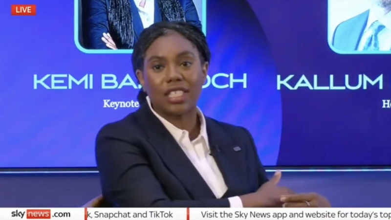 Kemi Badenoch on Sky News